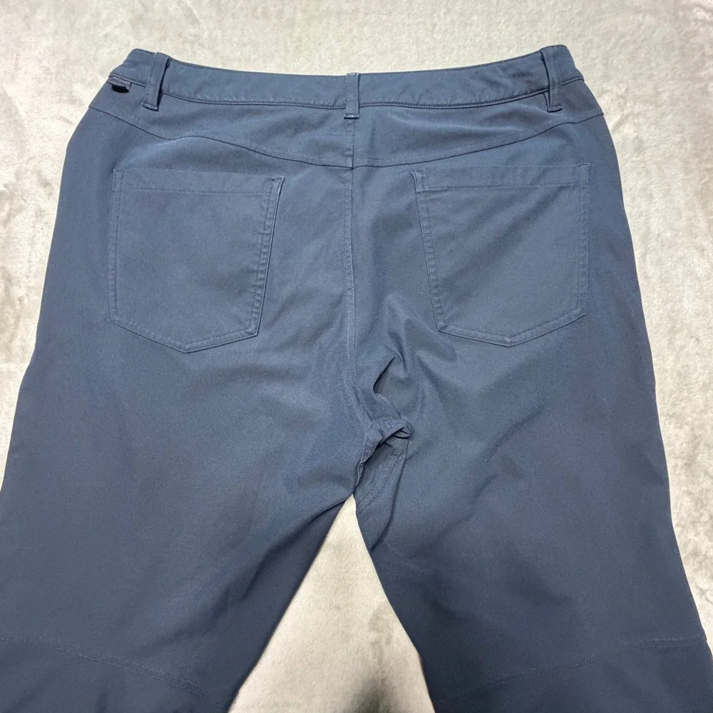 Lululemon ABC Pant Classic-Fit Warpstreme Navy Blue Mens 33 Athletic